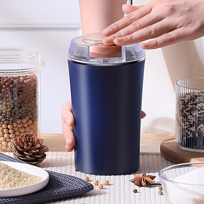 SteelGrind Mini: Portable Stainless Steel Electric Grinder