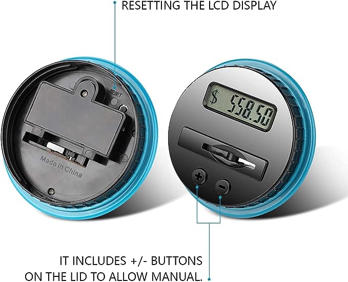 Counting Coin Digital Piggy Bank