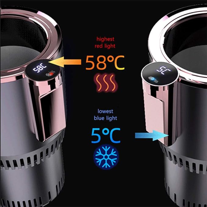 2-in-1 Smart Car Cup Warmer & Cooler