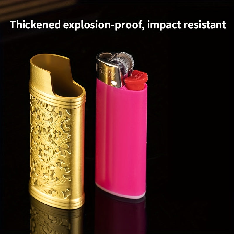 1pc, Mini Small Retro Lighter Case Cover Holder