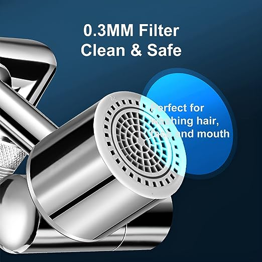 Metal/Copper Faucet Extension 1440° Aerator