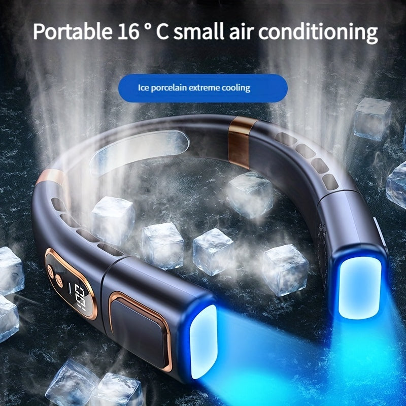 New Portable Hanging Neck USB Fan USB