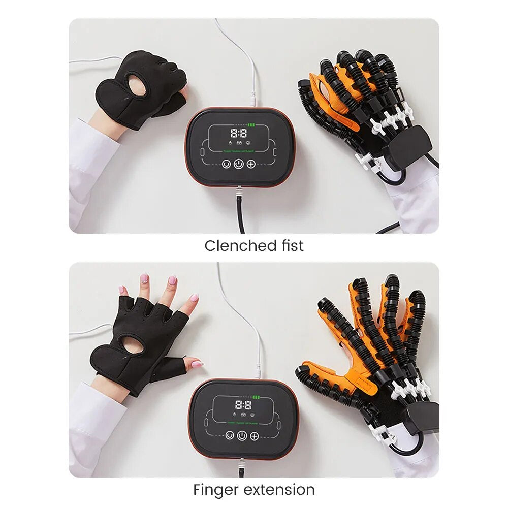 RehabiFlex: Advanced Stroke Rehab Robotic Hand Glove for Hemiplegia Devices and Finger Training