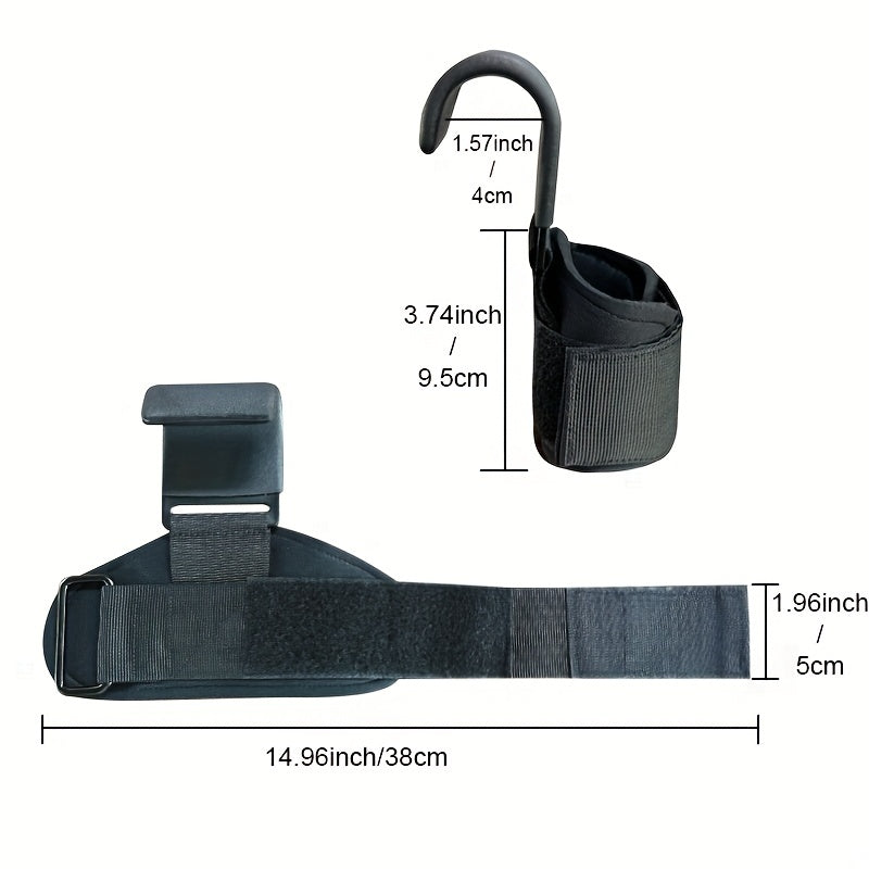 PowerLift Pro Hooks: Premium Heavy-Duty Lifting Straps for Ultimate Workout Support