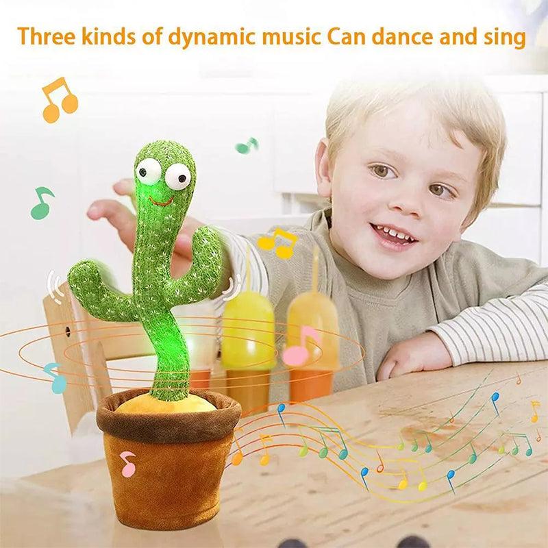 Electronic TikTok Cactus Toy with Music