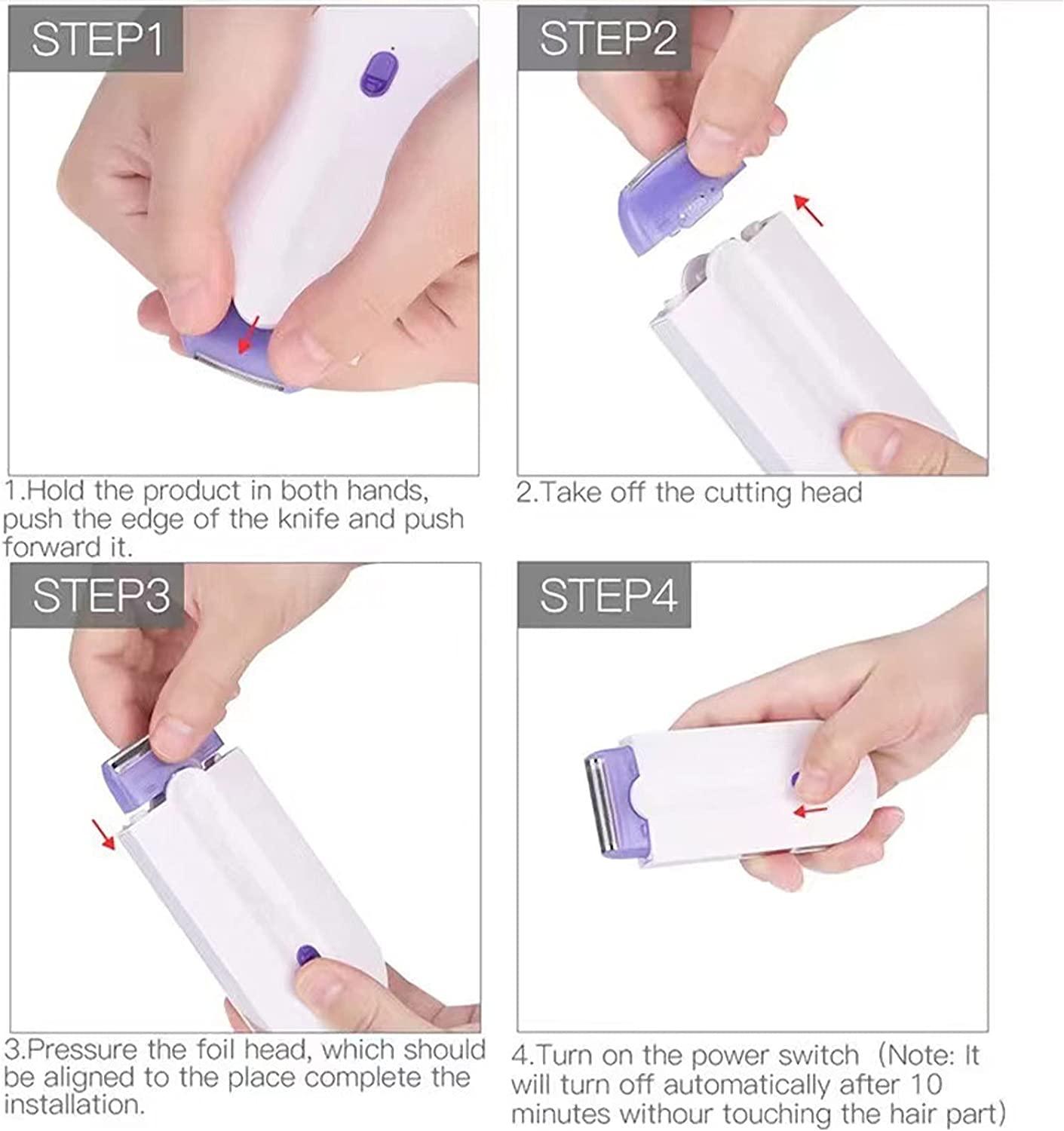 Full-Body Epilator for Face and Body