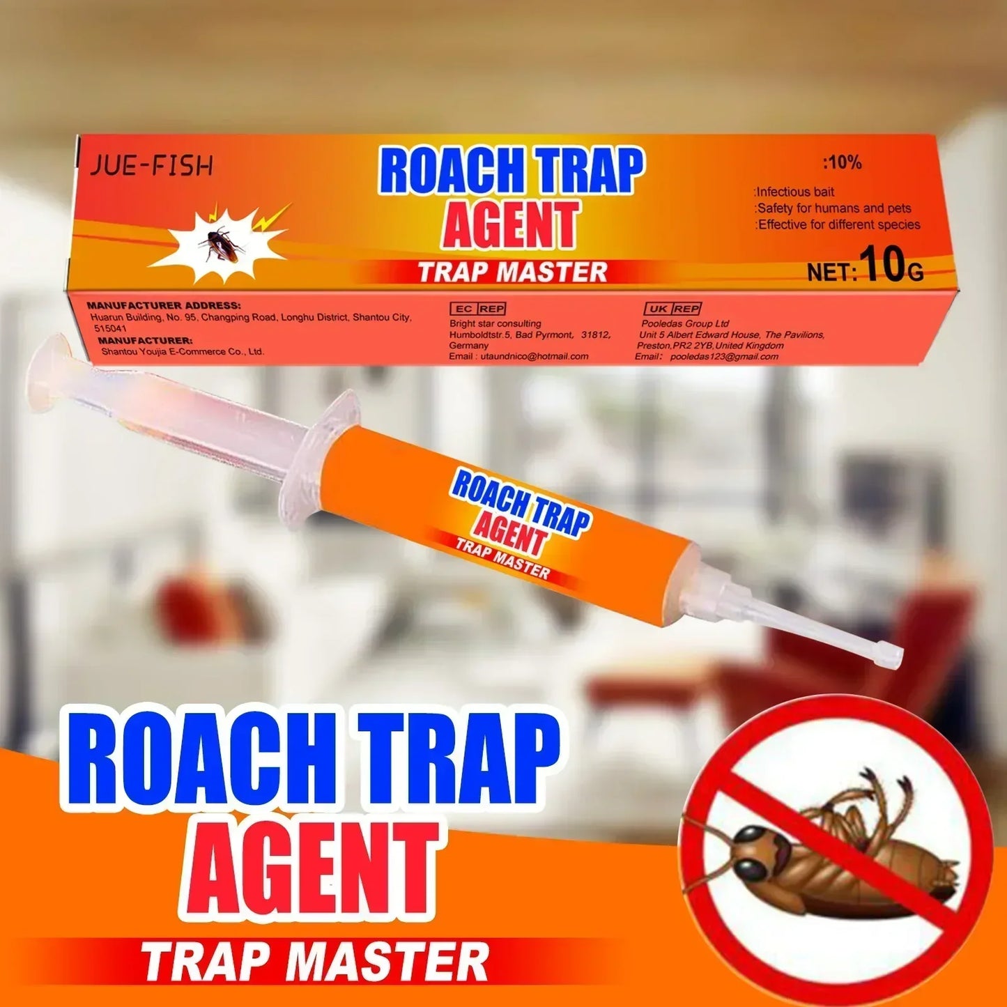 Roach Trap Agent Trap Master