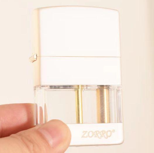 Kerosene Windproof Lighters Transparent Fuel Tank - ShopAllurefy