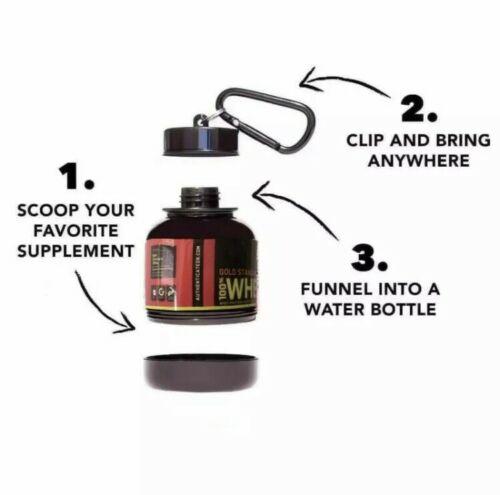 Gym Keychain Protein Bottle