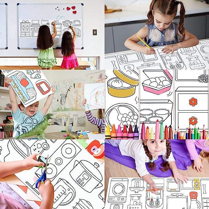 Kids' Drawing Paper Roll Pack - ShopAllurefy