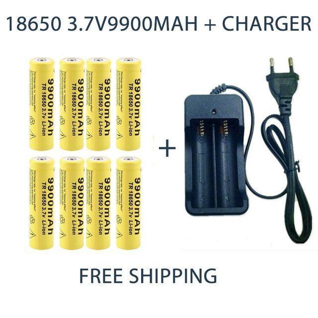 Rechargeable lithium battery for long-lasting performance