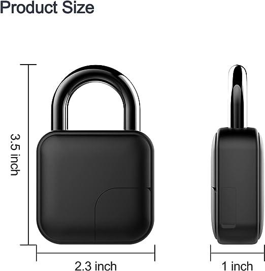 New Fingerprint Bluetooth Padlock - ShopAllurefy