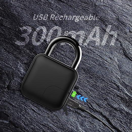 New Fingerprint Bluetooth Padlock - ShopAllurefy