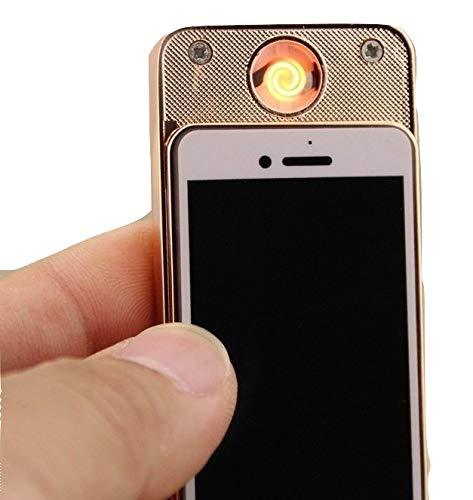 Innovative platinum series flameless lighter for iPhones