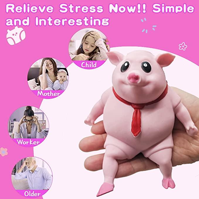 Stretchy Cute Squishy Pink Pig - ShopAllurefy