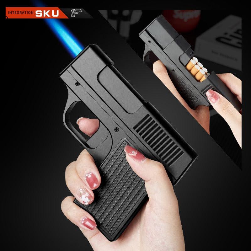 Torch Jet Lighter Gun Shape - ShopAllurefy