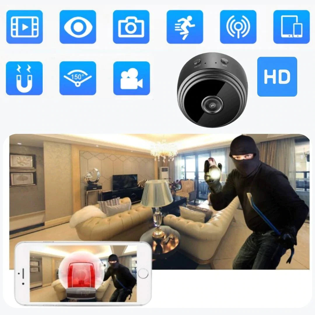 Mini wireless surveillance camera