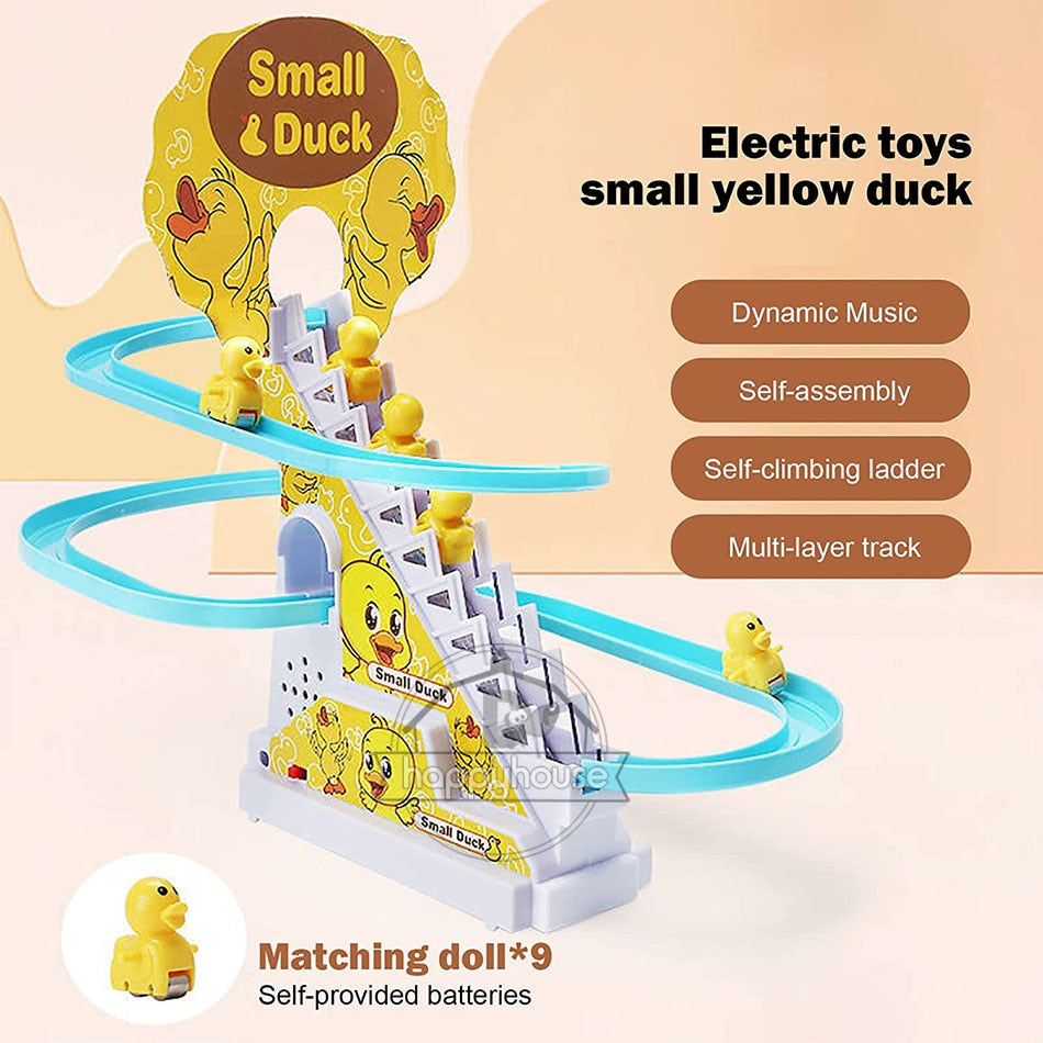 Little Duck Climbing Stair Toy