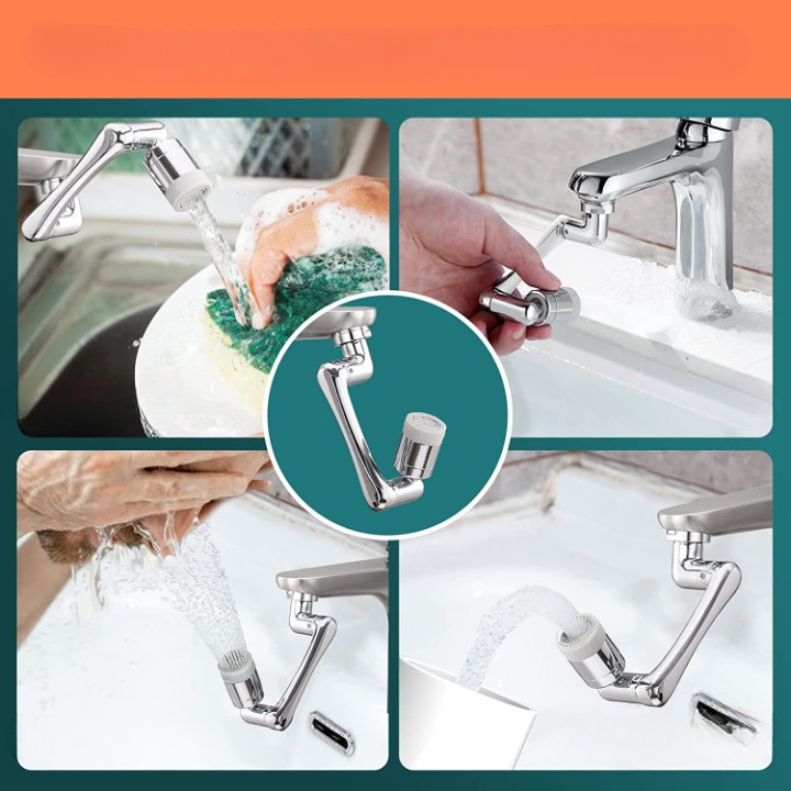 Metal/Copper Faucet Extension 1440° Aerator